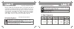 Preview for 6 page of UNI-T UT255A Operating Manual