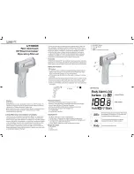 Предварительный просмотр 1 страницы UNI-T UT300E Operating Instructions