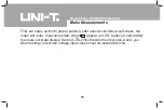 Предварительный просмотр 11 страницы UNI-T UT30A Operating Manual