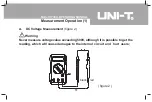 Предварительный просмотр 12 страницы UNI-T UT30A Operating Manual