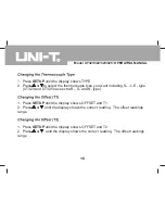 Preview for 18 page of UNI-T UT321 Operating Manual