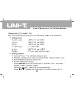 Preview for 28 page of UNI-T UT321 Operating Manual