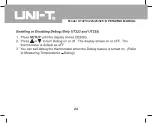 Предварительный просмотр 24 страницы UNI-T UT322 Operating Manual