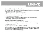 Предварительный просмотр 27 страницы UNI-T UT322 Operating Manual