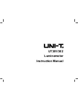 UNI-T UT381 Instruction Manual preview