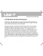 Preview for 3 page of UNI-T UT381 Instruction Manual