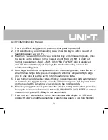 Preview for 10 page of UNI-T UT381 Instruction Manual