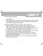 Preview for 14 page of UNI-T UT381 Instruction Manual