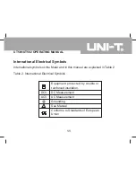 Предварительный просмотр 11 страницы UNI-T UT501 Operating Manual