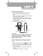 Предварительный просмотр 13 страницы UNI-T UT50A Operating Manual