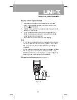 Preview for 21 page of UNI-T UT50D Operating Manual