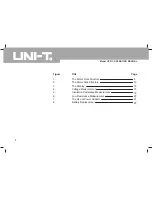 Preview for 5 page of UNI-T UT511 Operating Manual