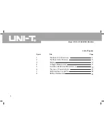 Preview for 5 page of UNI-T UT512 Operating Manual