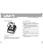 Preview for 27 page of UNI-T UT512 Operating Manual