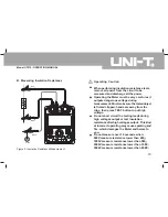 Preview for 20 page of UNI-T UT513 Operating Manual