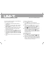 Preview for 21 page of UNI-T UT513 Operating Manual