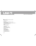 Preview for 33 page of UNI-T UT513 Operating Manual