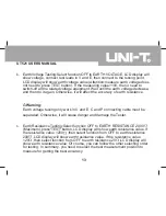 Предварительный просмотр 13 страницы UNI-T UT521 User Manual