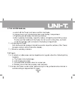 Предварительный просмотр 19 страницы UNI-T UT521 User Manual