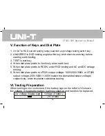 Предварительный просмотр 17 страницы UNI-T UT525 Operating Manual