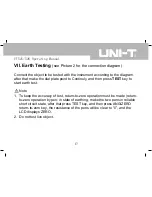 Предварительный просмотр 18 страницы UNI-T UT525 Operating Manual