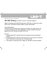 Предварительный просмотр 20 страницы UNI-T UT525 Operating Manual