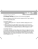 Предварительный просмотр 22 страницы UNI-T UT525 Operating Manual