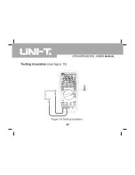 Preview for 42 page of UNI-T UT531 User Manual