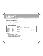 Preview for 50 page of UNI-T UT531 User Manual