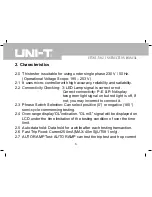 Preview for 7 page of UNI-T UT581 Instruction Manual