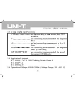 Preview for 11 page of UNI-T UT581 Instruction Manual