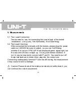 Preview for 15 page of UNI-T UT581 Instruction Manual