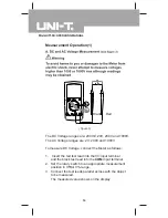 Preview for 14 page of UNI-T UT58D Operating Manual