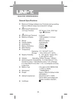 Предварительный просмотр 26 страницы UNI-T UT58D Operating Manual