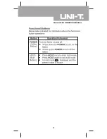 Preview for 11 page of UNI-T UT58E Operating Manual