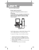 Preview for 14 page of UNI-T UT58E Operating Manual