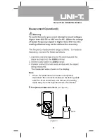 Предварительный просмотр 21 страницы UNI-T UT58E Operating Manual