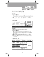 Предварительный просмотр 29 страницы UNI-T UT58E Operating Manual