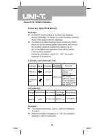 Предварительный просмотр 30 страницы UNI-T UT58E Operating Manual