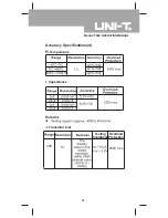 Предварительный просмотр 31 страницы UNI-T UT58E Operating Manual