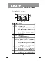 Предварительный просмотр 10 страницы UNI-T UT601 Operating Manual