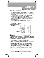 Preview for 17 page of UNI-T UT60B Operating Manual