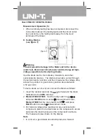 Preview for 18 page of UNI-T UT60B Operating Manual