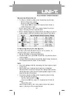 Preview for 21 page of UNI-T UT60B Operating Manual