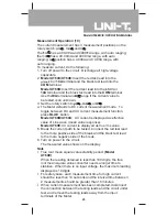 Preview for 23 page of UNI-T UT60B Operating Manual