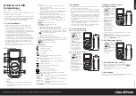 Preview for 5 page of UNI-T UT61D Quick Start Manual