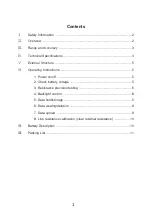 Preview for 2 page of UNI-T UT620C Operating Manual