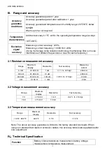 Preview for 4 page of UNI-T UT677A Operating Manual