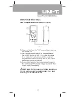 Preview for 17 page of UNI-T UT70A Operating Manual