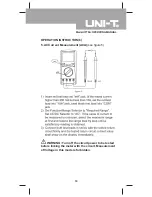 Preview for 19 page of UNI-T UT70A Operating Manual